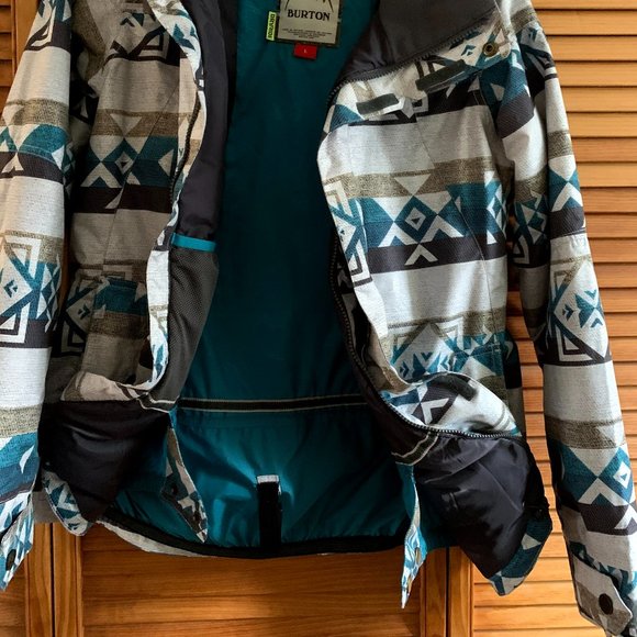 Burton Jet Set Tribal Snowboard Jacket 